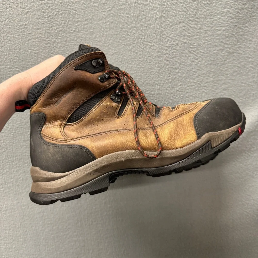 Craftsman Boots‎ Mens 13 D Safety Toe Hiker Brown Work Leather Utility